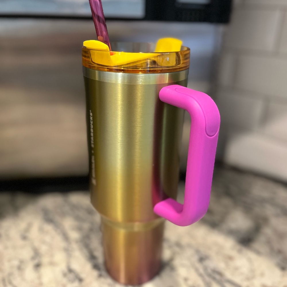 Stanley Gold and Purple Insulated Mug
